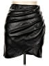 Windsor 100% Polyester Black Faux Leather Skirt Size L - photo 1