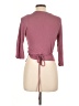 iris Burgundy 3/4 Sleeve Top Size L - photo 2