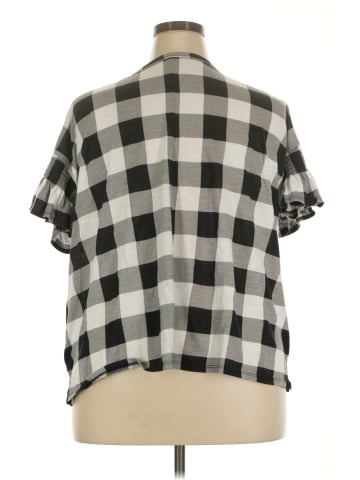 a.n.a. A New Approach Short Sleeve Blouse (view 2)