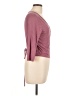 iris Burgundy 3/4 Sleeve Top Size L - photo 4