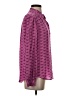 Joie Print Pink Long Sleeve Blouse Size S - photo 4