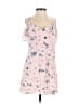 Super down 100% Polyester Floral Pink Casual Dress Size XS - photo 1