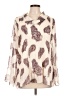Chico's 100% Polyester Paisley Ivory Long Sleeve Blouse Size Lg (2) - photo 1