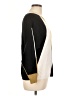 Aaeda Color Block Gold Pullover Sweater Size L - photo 4