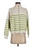 MNG Stripes Green Pullover Sweater Size XS - photo 1