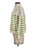 MNG Stripes Green Pullover Sweater Size XS - photo 5