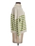 MNG Stripes Green Pullover Sweater Size XS - photo 4