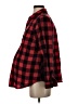 Old Navy Checkered-gingham Red Long Sleeve Button-Down Shirt Size Sm Maternity - photo 5