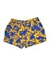 H&M 100% Viscose Print Yellow Board Shorts Size 12 - photo 1