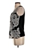NY&C Silver Sleeveless Blouse Size S - photo 5