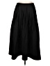 Zara Solid Black Formal Skirt Size L - photo 1