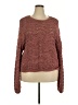 a.n.a. A New Approach Chevron-herringbone Burgundy Pullover Sweater Size XXL - photo 1