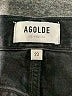 AGOLDE Black Denim Shorts Size 23 waist - photo 3