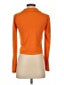 Zara Orange Long Sleeve Blouse Size S - photo 2