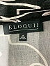 ELOQUII 100% Rayon Print Black Long Sleeve Blouse Size 14 Plus - photo 7