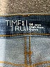 Time and Tru Solid Blue Jeans Size 14 Petite - photo 4