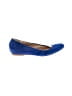 J.Crew 100% Leather Blue Flats Size 7 - photo 1