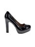 Pour La Victoire 100% Leather Black Heels Size 8 1/2 - photo 1
