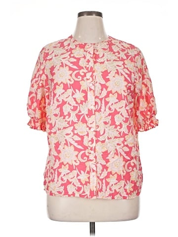 Croft & Barrow Short Sleeve Blouse (view 1)