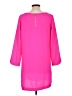 Mittoshop 100% Polyester Solid Pink Casual Dress Size L - photo 2