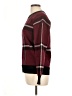 Tahari Plaid Burgundy Pullover Sweater Size L - photo 5