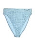 ASOS Argyle Blue Swimsuit Bottoms Size 10 - photo 1