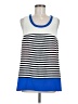 C. Luce 100% Polyester Blue Sleeveless Top Size M - photo 1