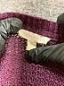 Eileen Fisher 100% Cotton Solid Burgundy Pullover Sweater Size M - photo 7