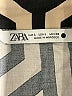 Zara Chevron-herringbone Ivory Long Sleeve Blouse Size L - photo 7