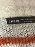 Shein 100% Polyester Stripes Orange Pullover Sweater Size L - photo 7
