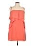 BCBGMAXAZRIA 100% Polyester Solid Orange Cocktail Dress Size 10 - photo 1