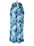 Sigrid Olsen 100% Linen Tropical Blue Linen Pants Size L - photo 2