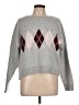 Pink Rose Argyle Gray Pullover Sweater Size L - photo 1