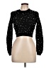 Zara Polka Dots Black Pullover Sweater Size L - photo 1