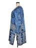 Roaman's 100% Polyester Paisley Blue Casual Dress Size 24W - photo 5