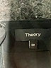 Theory Solid Black Wool Skirt Size 00 - photo 4