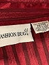 Fashion Bug 100% Polyester Stripes Burgundy Long Sleeve Blouse Size 26/28 - photo 7