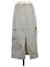 Pull&Bear Gray Green Casual Skirt Size M - photo 2