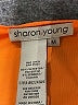 Sharon Young Orange Tank Top Size M - photo 7