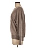 M Magaschoni 100% Cashmere Brown Cashmere Pullover Sweater Size M - photo 5