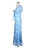 Assorted Brands 100% Polyester Blue Cocktail Dress Size S - photo 5