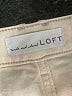 Ann Taylor LOFT Ivory Cargo Pants Size 29 waist - photo 7