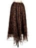 Assorted Brands Animal Print Brown Casual Skirt Size L - photo 1