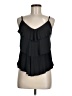Aqua Green Black Sleeveless Blouse Size M - photo 1