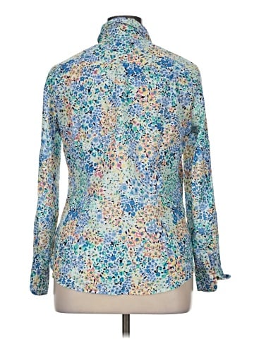 J.Crew Factory Store Long Sleeve Button-Down Shirt (view 2)