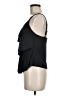 Aqua Green Black Sleeveless Blouse Size M - photo 5