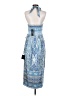Lulus 100% Polyester Paisley Blue Cocktail Dress Size S - photo 2