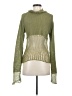 Shein 100% Polyester Green Turtleneck Sweater Size 4 - photo 2