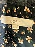Ann Taylor LOFT 100% Polyester Stars Black Sleeveless Blouse Size M - photo 7