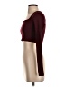 Zara Solid Burgundy Long Sleeve T-Shirt Size S - photo 5